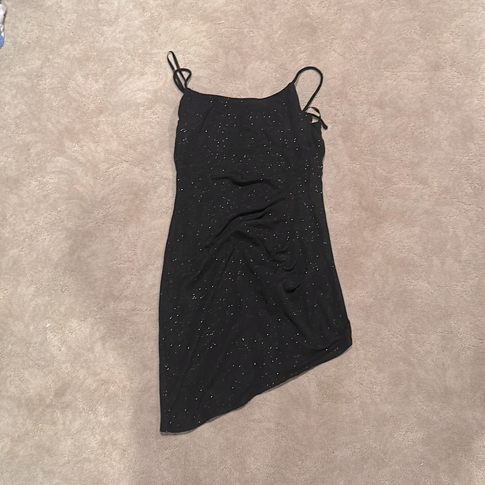 City Studio Black Sparkly Dress